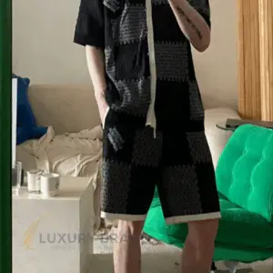 Louis Vuitton Linen Bermuda Shorts