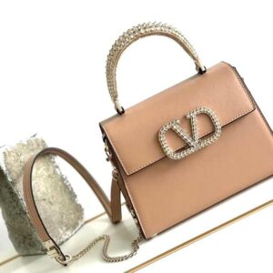 Design Fashion Designer Calfskin Bag 2023 Lady Spring Purse Handbag Crystal Shoulder Crossbody Diamond High Quality Early Women Ladies Bags Handbags 81r0 - Dubai Fashion LUX