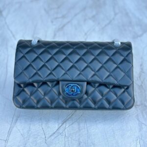 Design Lambskin Quilted Jumbo Double Flap So Black - Dubai Fashion LUX