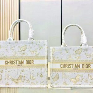 Design MEDIUM BOOK TOTE Gold-Tone - Dubai Fashion LUX