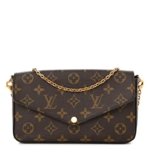 Design Monogram Pochette Felicie Chain Wallet Fuchsia - Dubai Fashion LUX