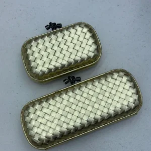 Design Satin Long Knot Clutch - Dubai Fashion LUX