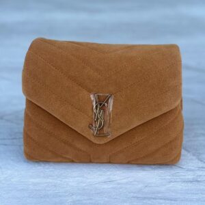 Design TOY LOULOU IN QUILTED SUEDE - Dubai Fashion LUX
