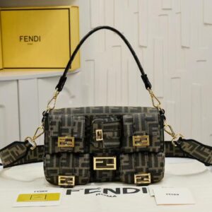 FENDI jacquard fabric bag