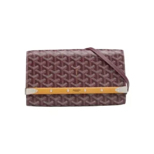 Goyard Goyardine Coated Canvas and Leather Monte Carlo Bois Bag