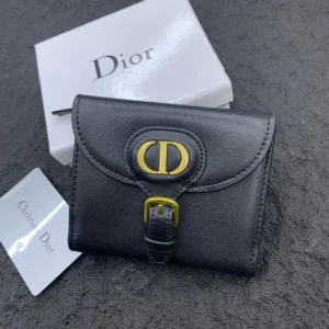 Monogram Unisex Street Style Leather Small Wallet Logo - Dubai Fashion LUX