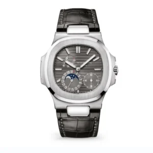 PATEK PHILIPPE Patek Philippe Nautilus White Gold Dark Grey Automatic 5712G-001 - copywatchesdubai.com