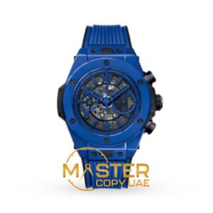 Replica Hublot Big Bang Men Automatic Blue Rubber Watch 411.ES.5119.RX - copywatchesdubai.com