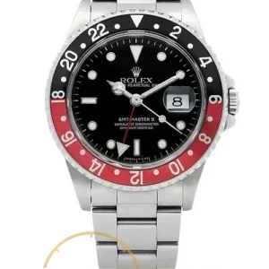 ROLEX Rolex Greenwich Type 2 Red and Black Coke Ring 16710 - copywatchesdubai.com
